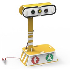 Teachers STEAM 珍珠板 隨心所欲紅綠燈 DIY 自然科學 國小科學實驗套組, 1個