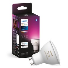 필립스휴 화이트&컬러 앰비언스 GU10 스마트 전구 5.7W, RGB, 1개