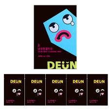 男性私密處清潔水溶性紙巾 5張入, 1個, 32.5克