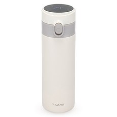 TUMS 溫度顯示智能保溫杯, 375ml, 1個, Mocha Beige