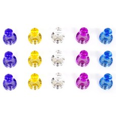 彩色西洋棋磁鐵夾 中 15入, 1個, 混合色