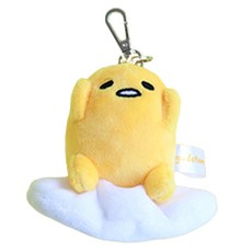 Sanrio 三麗鷗 蛋黃哥包包吊飾玩偶, 8cm, 混色