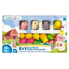 LittleLife 幼兒插入和取出 Lalaboom 農場大玩具套裝, 隨機出貨