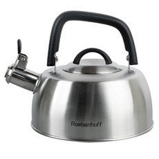 Roebenhoff IH爐適用不鏽鋼笛音茶壺, 1個, 2L, 混色