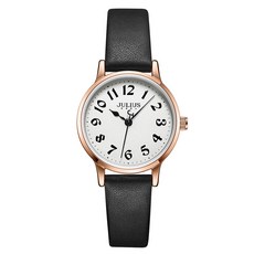 JULIUS 聚利時 手錶 女錶 腕錶 女士手錶 皮革手錶 皮革錶帶 女友禮物 日常單品 JA-1234