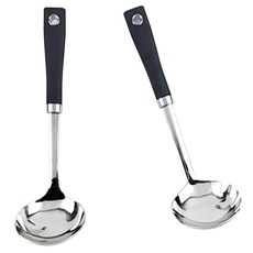 廚具 2種組, 漢字+湯麵, 1組, 黑色