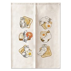 梅蘭妮 貓咪窗簾 遮擋簾 隔間簾, 04