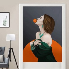 Mabella 居家裝飾窗簾 遮蔽簾 隔斷 18, 混色