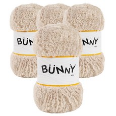 SEVY Philip Textile Bunny 針織紗線, 973 寶貝兔, 4個