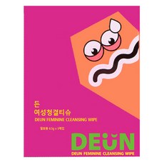 든 물에녹는 여성청결티슈 5p, 1개