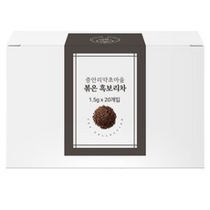 曾安裡藥草村 焙炒茶包 黑麥茶, 1個, 20入, 1.5g