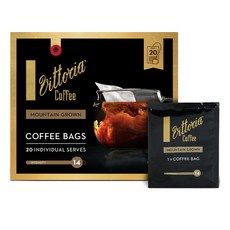 VittoriaCoffee Vittoria咖啡山地種植濾掛式, 5.7克, 20件, 1個
