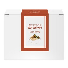 焙炒紅花籽茶茶包, 1.5g, 20包, 1盒