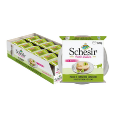 스케지어 고양이 쉐지애 쁘띠델리스 무스 컵캔 2p, 혼합맛(닭고기/참치/키위), 40g, 24개