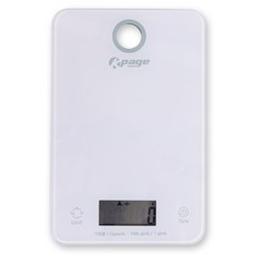 K page 家用廚房磅秤 超精密計量 零點單位可切換, KPS-20WH, 混色, 999克