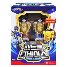 미니특공대 최강경찰 패트롤 디바이스 로봇장난감, 혼합색상, 1개