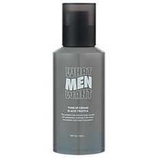 男士黑松露提亮素顏霜 SPF50+ PA++++ 50ml, 1瓶, 膚色