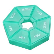 씨에스소울 여행용 데일리 알약 케이스 민트, 1개