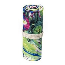 Daysoy 彩色繪圖帆布畫筆袋 04 多彩, 1個