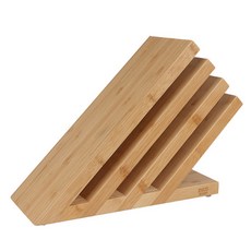 ZEUS Kitchenware 磁吸式4層刀座, 1個, 混合色