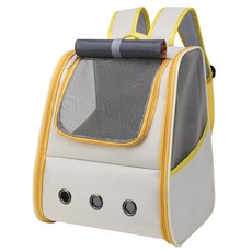 Comely 寵物三面通風後背包型外出包, 橘子