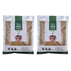 가든잇 깨끗한 적옥토 소포장 대립, 2개, 2L
