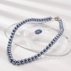 노이드비 여성용 초커 진주목걸이 기본숏타입 2종 세트