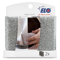 ELO 다용도 만능 스폰지 수세미, 2개입, 1개