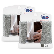 ELO 다용도 만능 스폰지 수세미, 2개, 2개