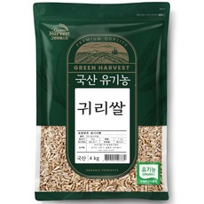 두보식품 국산 유기농 귀리, 4kg, 1개