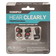 COMPLY P系列泡棉耳塞 入耳式耳塞 Shure相容 3件組 M, 40-10106-11, 黑色
