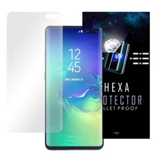 헥사 프로텍터 지문방지 EPU 무광 곡면 풀커버 액정보호필름, 3개