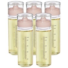 cimelax 矽膠油瓶調味瓶 粉紅色, 5個, 500ml
