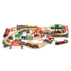美國 BRIO 豪華火車遊戲組 33052, 1套, 混合顏色