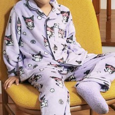 SPAO 兒童三麗鷗角色保暖睡衣套裝