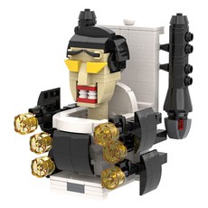 Dadaland 斯基比迪樂高相容積木, 噴射背包飛彈馬桶