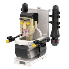 Dadaland Skibiditoilet Gman廁所 373PCS 樂高相容積木, 混色