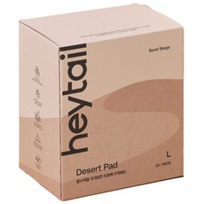 heytail 狗狗無漂白沙漠尿布墊, 20入, 1個