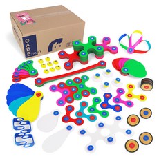 clixo 家庭包磁性教具 96p 套組 CL4409, 混合顏色