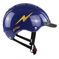 CASCO Mini 2 自行車安全帽 04.2340, Blue Flash, 1個