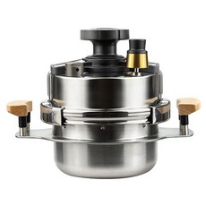 Dokkaebi 新款 IH 壓力鍋 3人份, 銀色, 1個, 1L