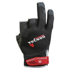 MONCROSS SWITZERLAND 時尚三指切口釣魚手套 GQN-301QBB, 1個, 混合色