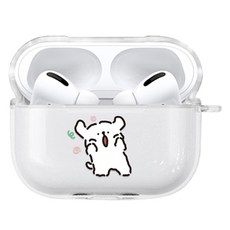 馬爾濟斯朋友們 無線耳機 一體式保護殼 透明 AirPods Pro, 發聲, 單一商品
