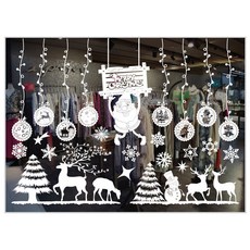 Oibai 聖誕節窗戶貼紙, 21