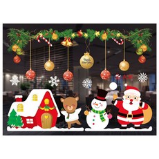 Oibai 聖誕節窗戶貼紙, 11