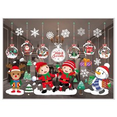 Oibai 聖誕節窗戶貼紙, 18