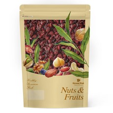 그린너트 너츠 앤 후르츠 건크랜베리, 1kg, 1개