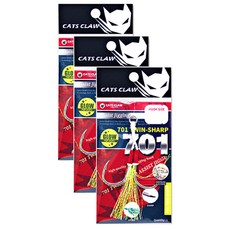 CATS CLAW 701雙刃輔助鉤CC701, 1件, 3個