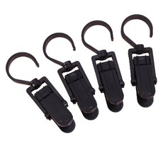 Koka 多功能夾子, 黑色, 4個