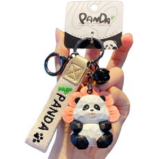 꼬까 재롱둥이판다 자동차열쇠고리, 1개, 03